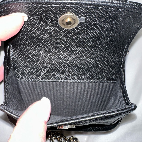 ❌SOLD ELSEWHERE❌ CHANEL NEW Mini Classic Backpack/Crossbody Black Caviar Leather - Picture 13 of 17